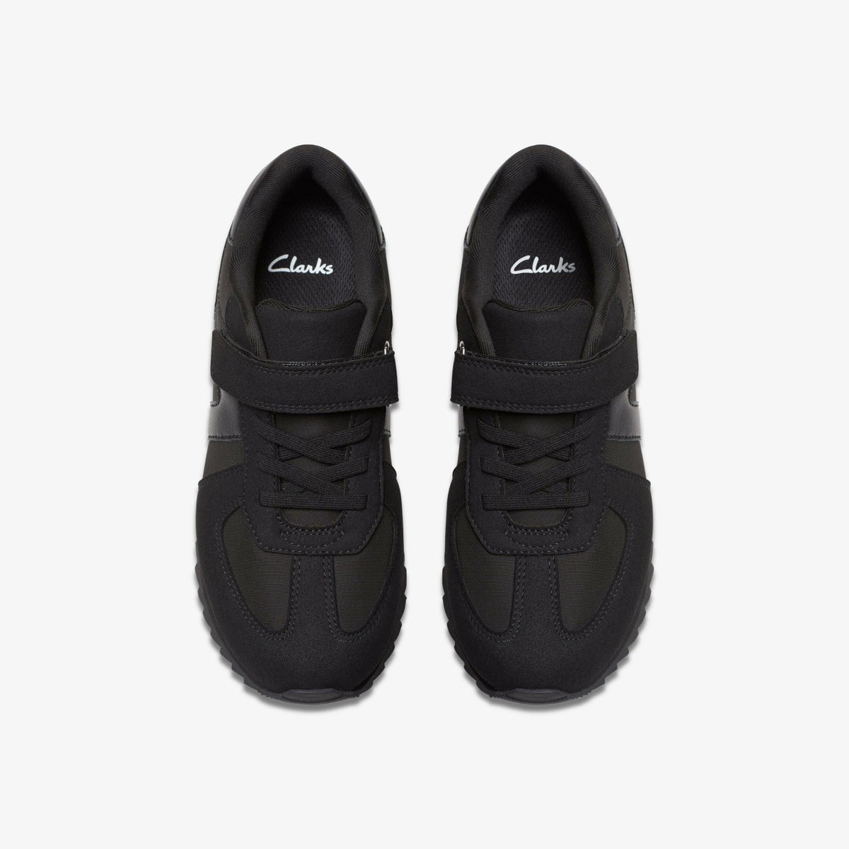 Jaspen Vibe Kid Black/Black - Clarks Kids