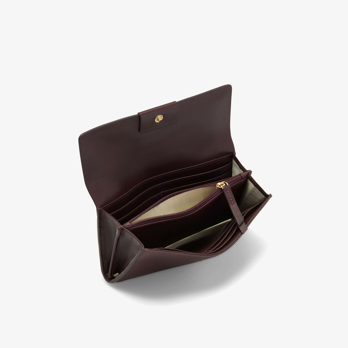 Dress Purse Burgundy Leather - Clarks Women