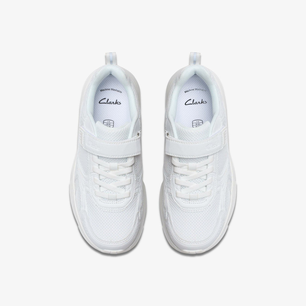 Crafton Move Kid White/White - Clarks Kids