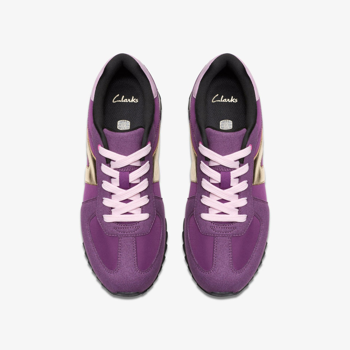 Jaspen Vibe Youth Purple - Clarks Kids