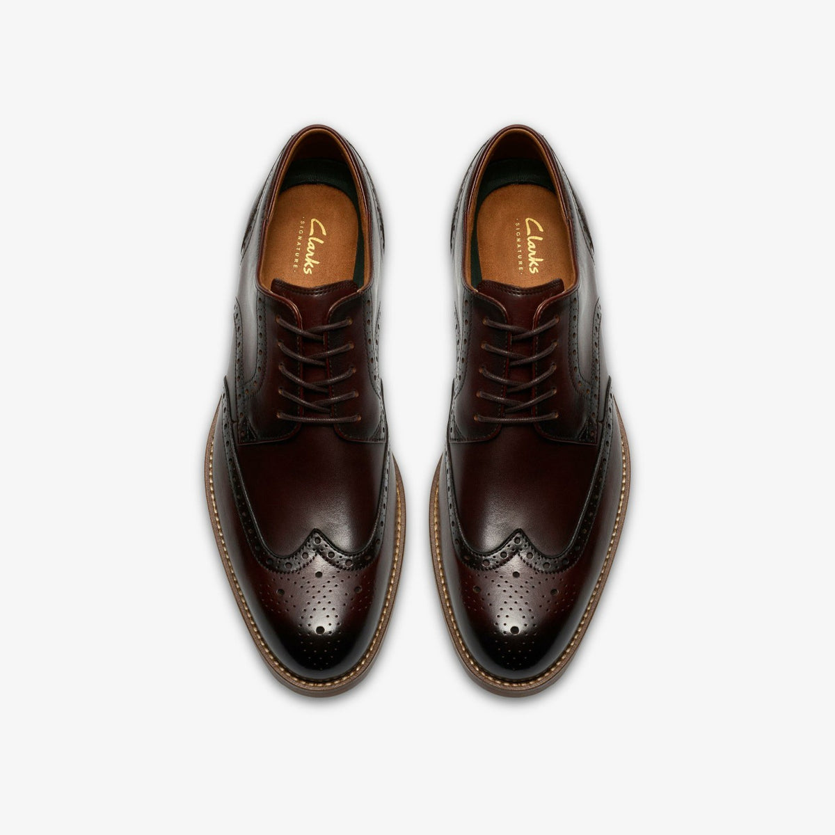 Craft Remi Tip Brown Leather - Clarks Men
