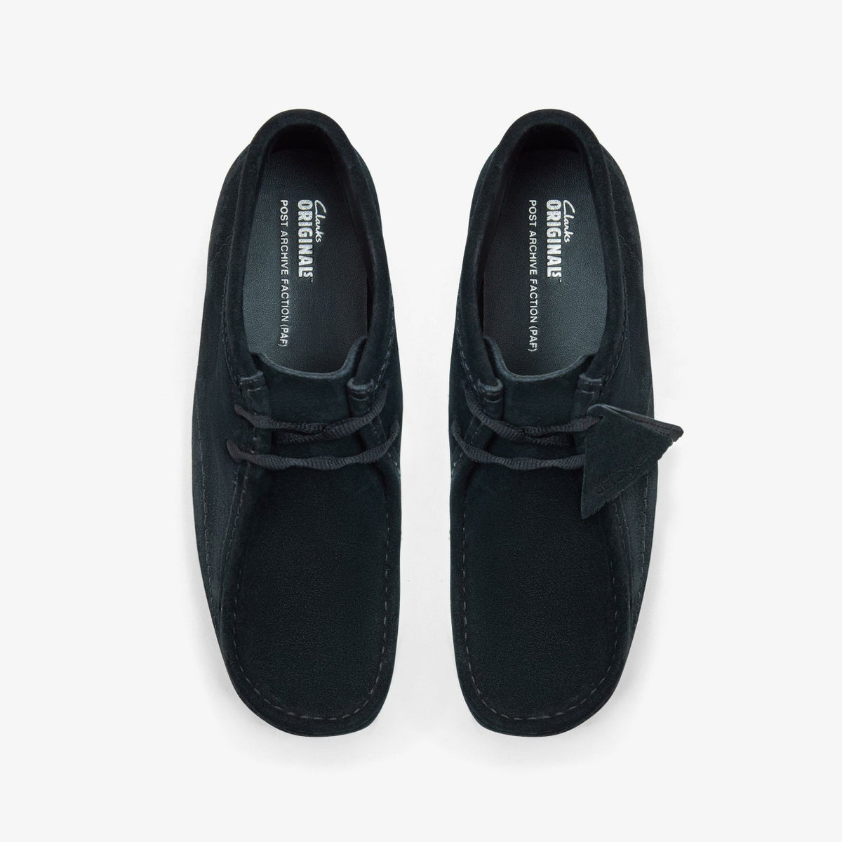 Wallabee Boot PAF Black Suede - Clarks Men