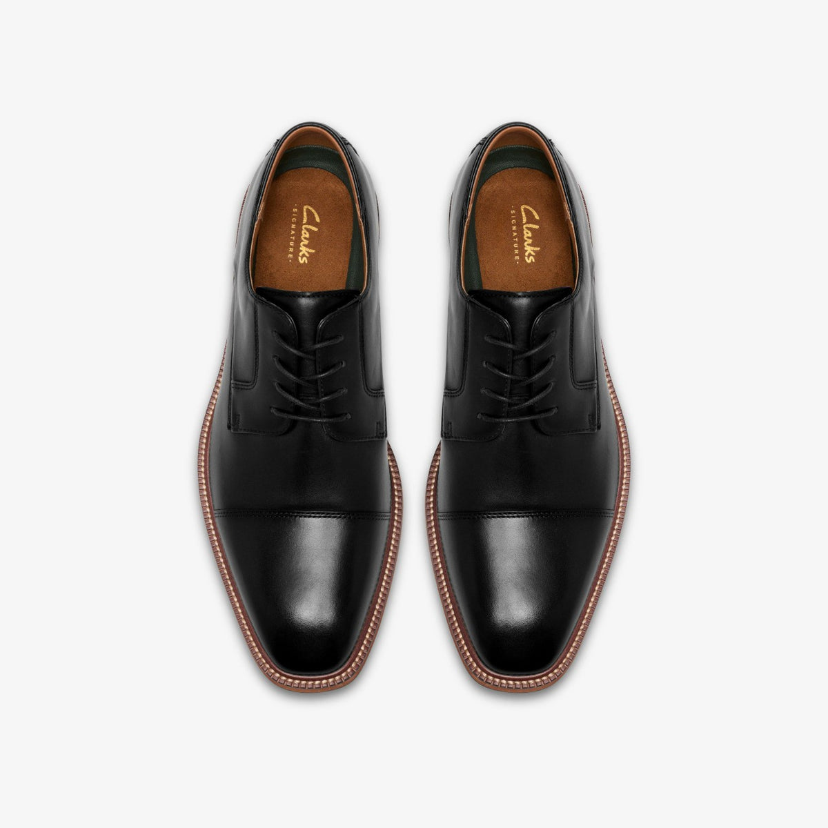 Craft Emile Black Leather - Clarks Men