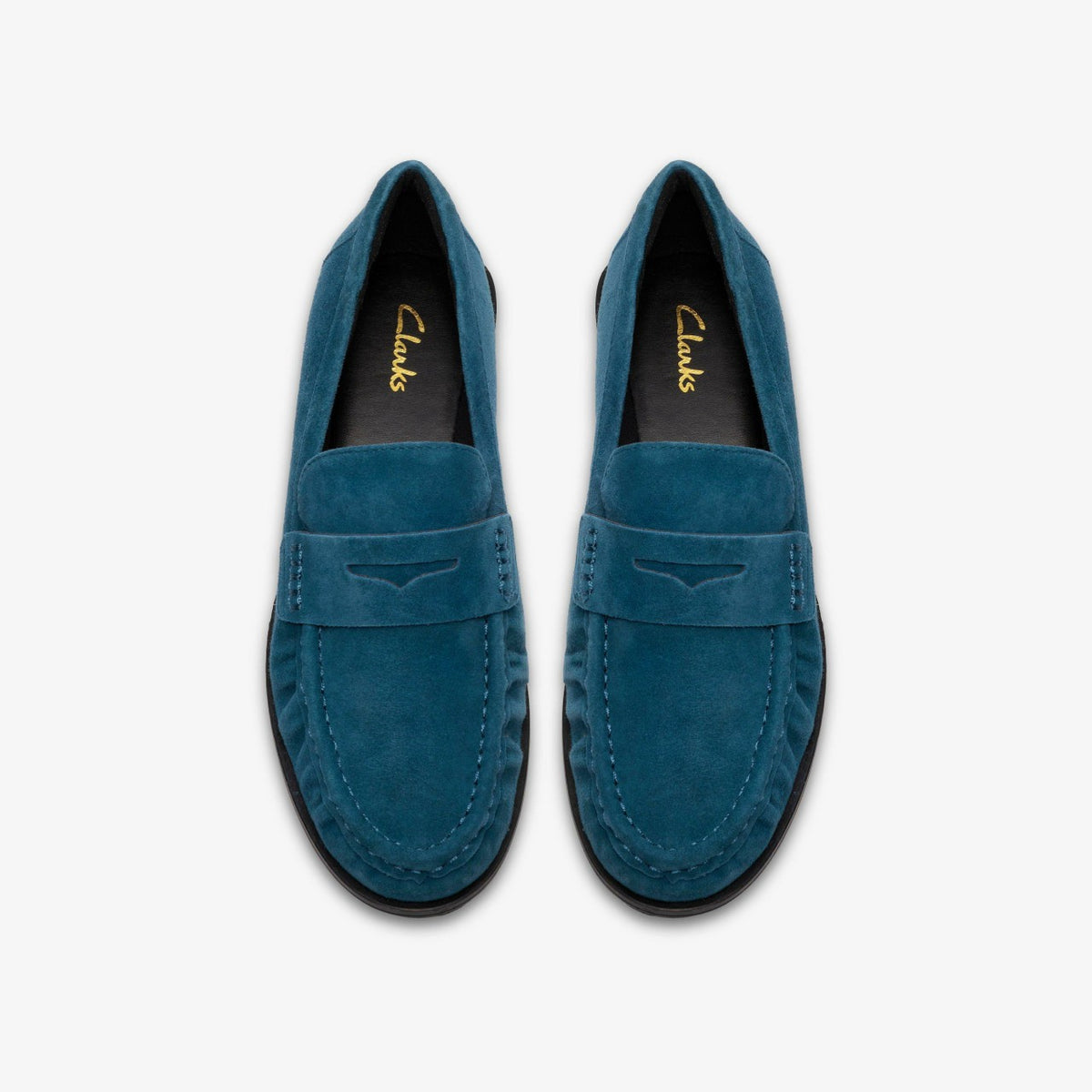 Alixea Walk Teal Suede - Clarks Women