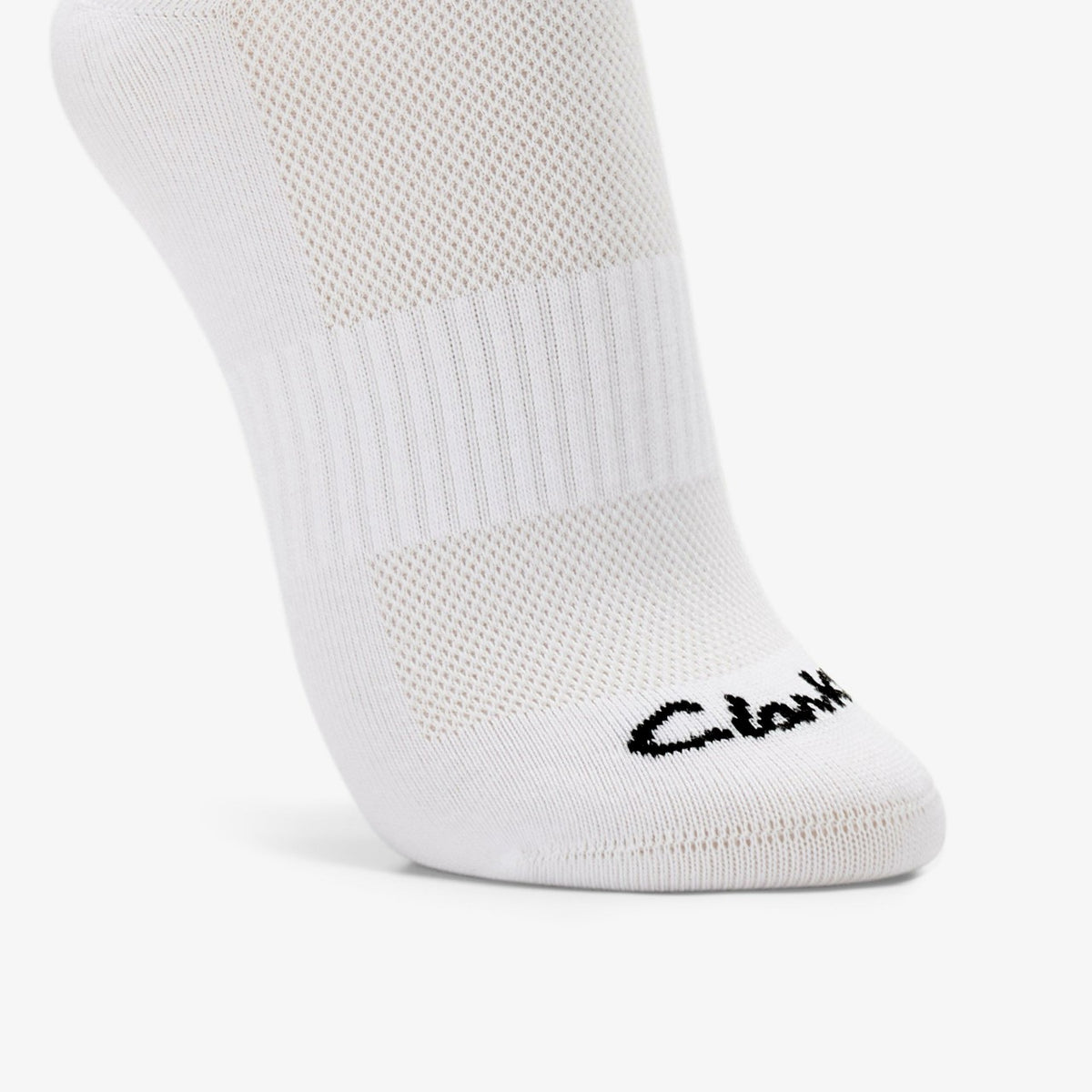 Sports Ankle Socks 3 Pack Size 2-8 White - Clarks Women