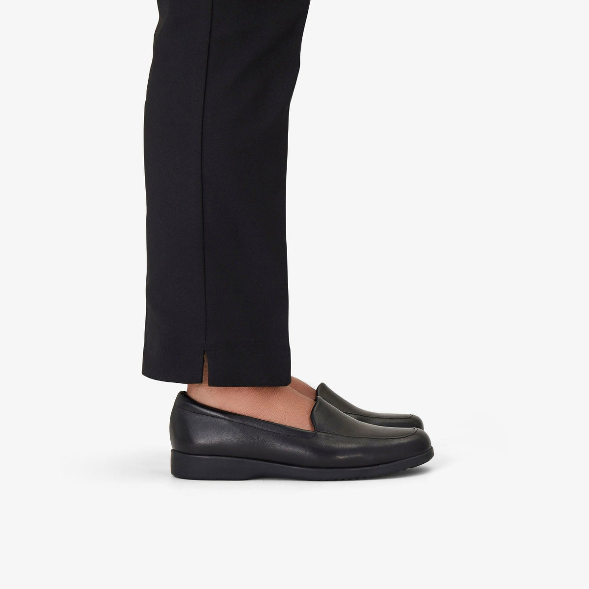 Georgia Loafer Black Leather - Clarks Women