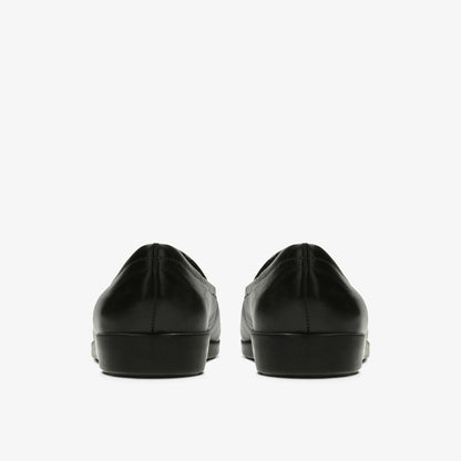Georgia Loafer Black Leather - Clarks Women