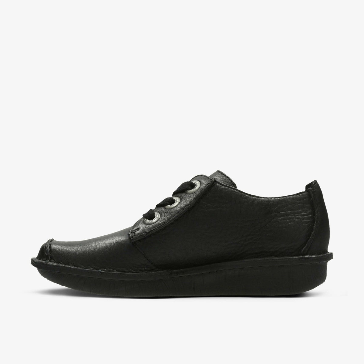 Funny Dream Black Leather - Clarks Women