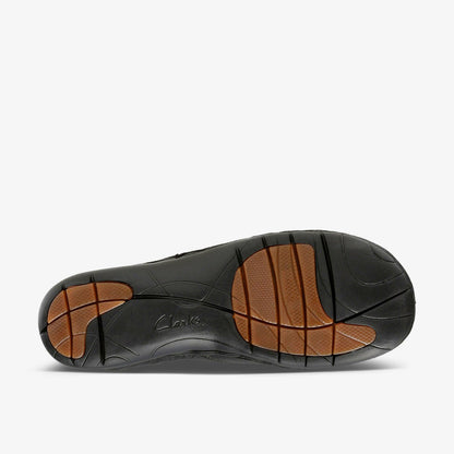 Un Loop Black Leather - Clarks Women