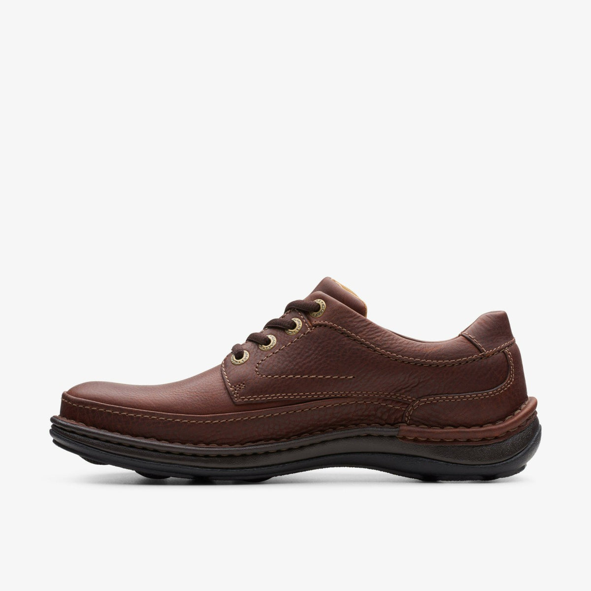 Nature Three Mahogany Leather - Clarks Men