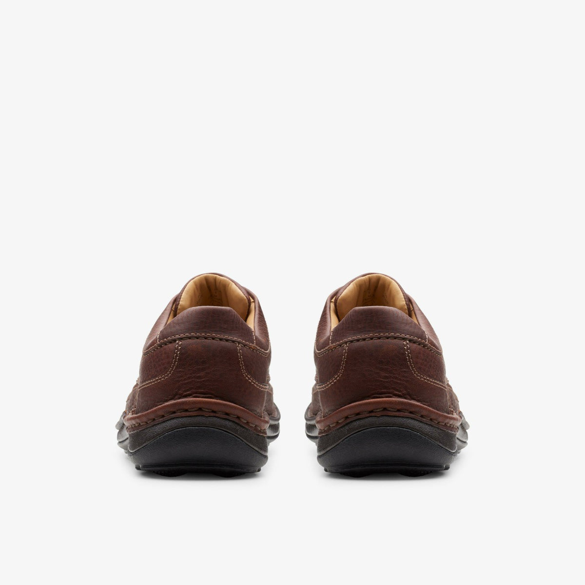 Nature Three Mahogany Leather - Clarks Men