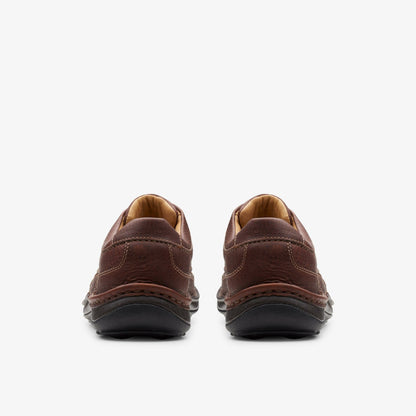 Nature Three Mahogany Leather - Clarks Men