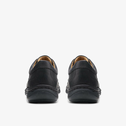 Nature Three Black Leather - Clarks Men