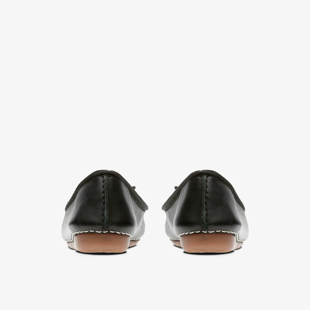 Freckle Ice Black Leather - Clarks Women