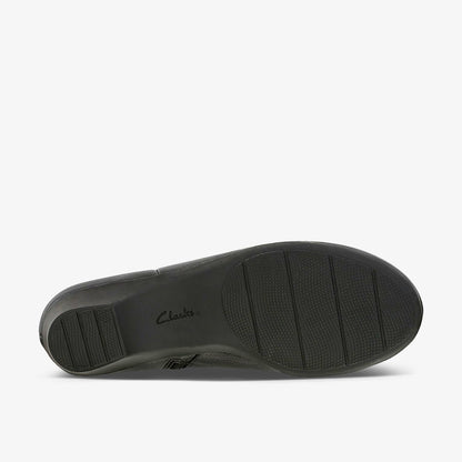 Matron Ella Ankle Boot Black Leather - Clarks Women
