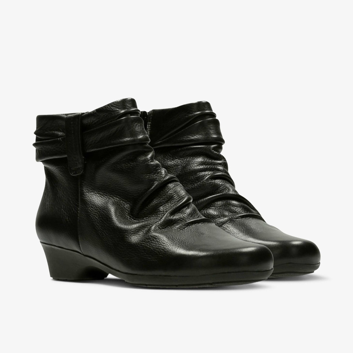 Matron Ella Ankle Boot Black Leather - Clarks Women