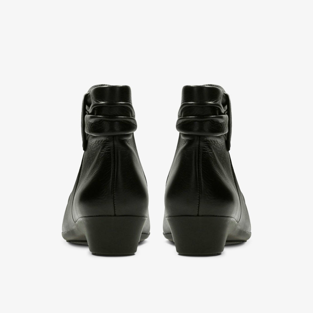 Matron Ella Ankle Boot Black Leather - Clarks Women