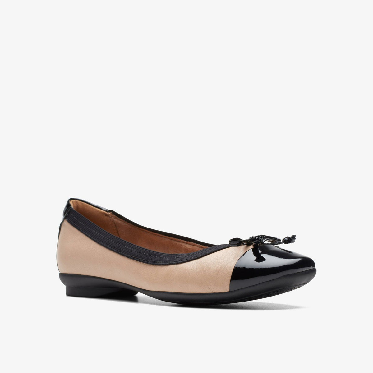 Candra Glow Praline Leather - Clarks Women
