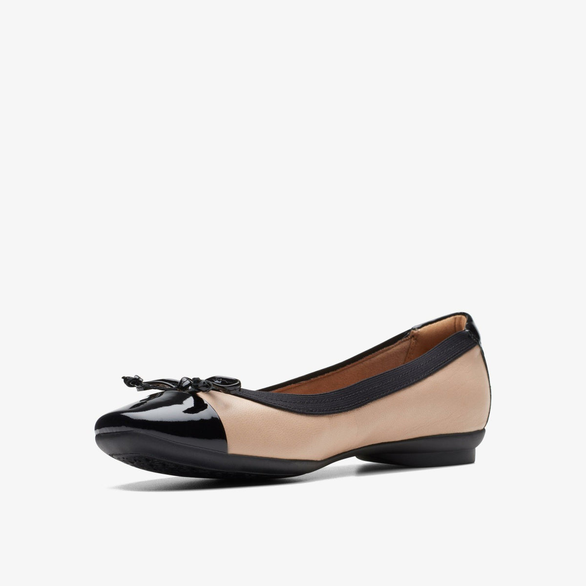 Candra Glow Praline Leather - Clarks Women