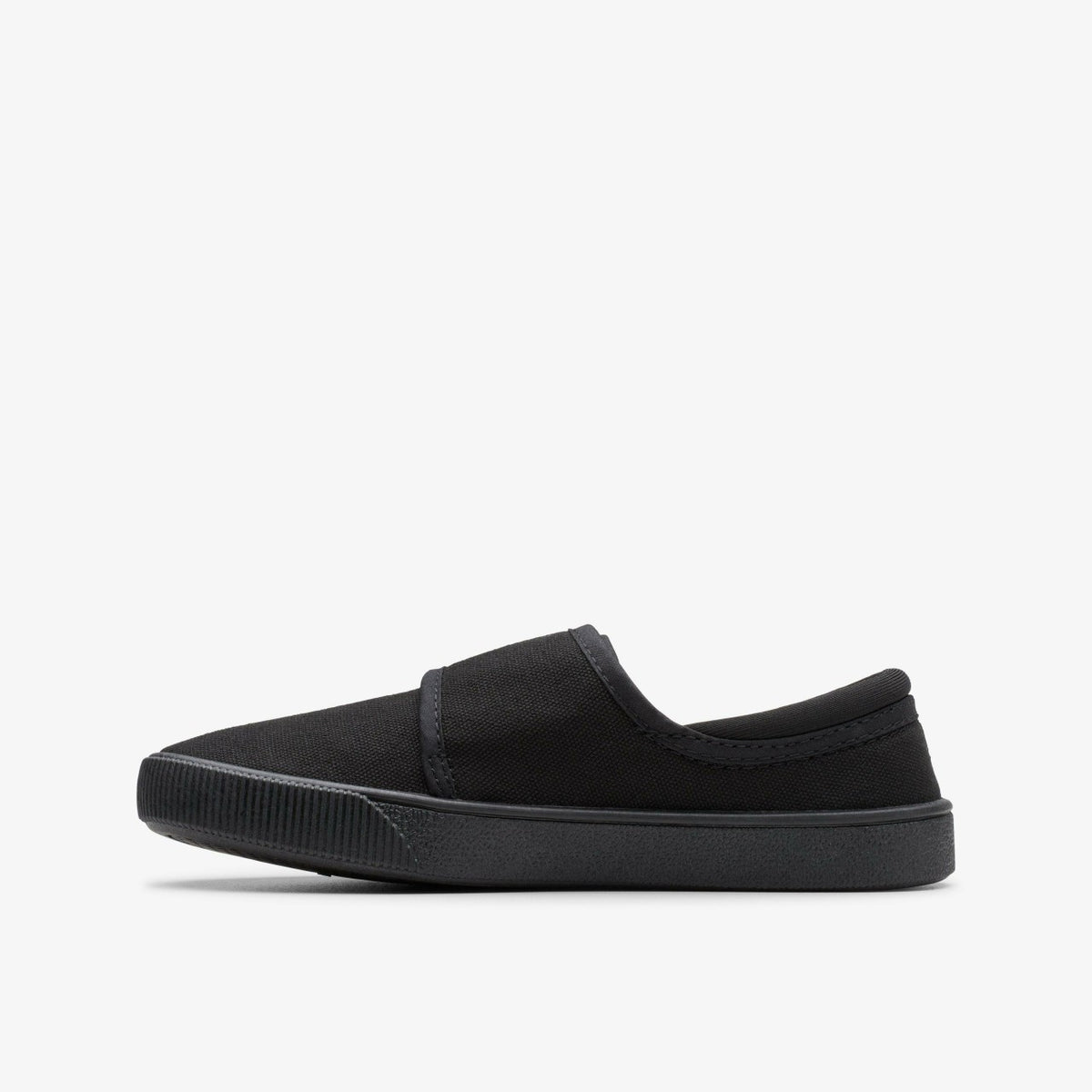 Hopper Run Black Fabric - Clarks Kids