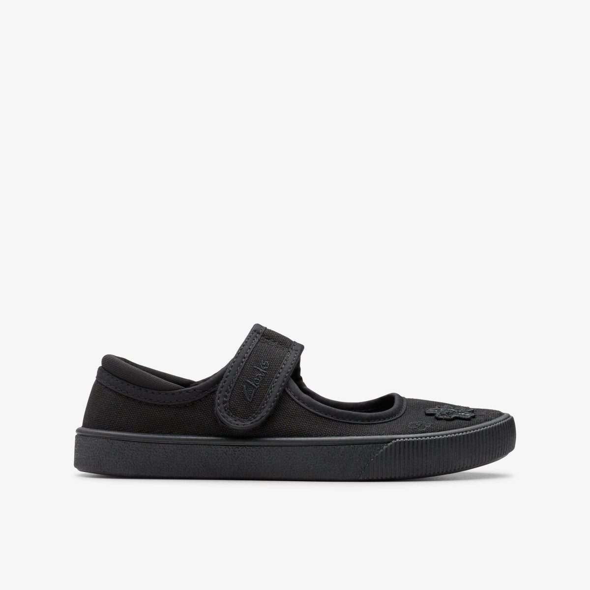 Hopper Go Black Fabric - Clarks Kids