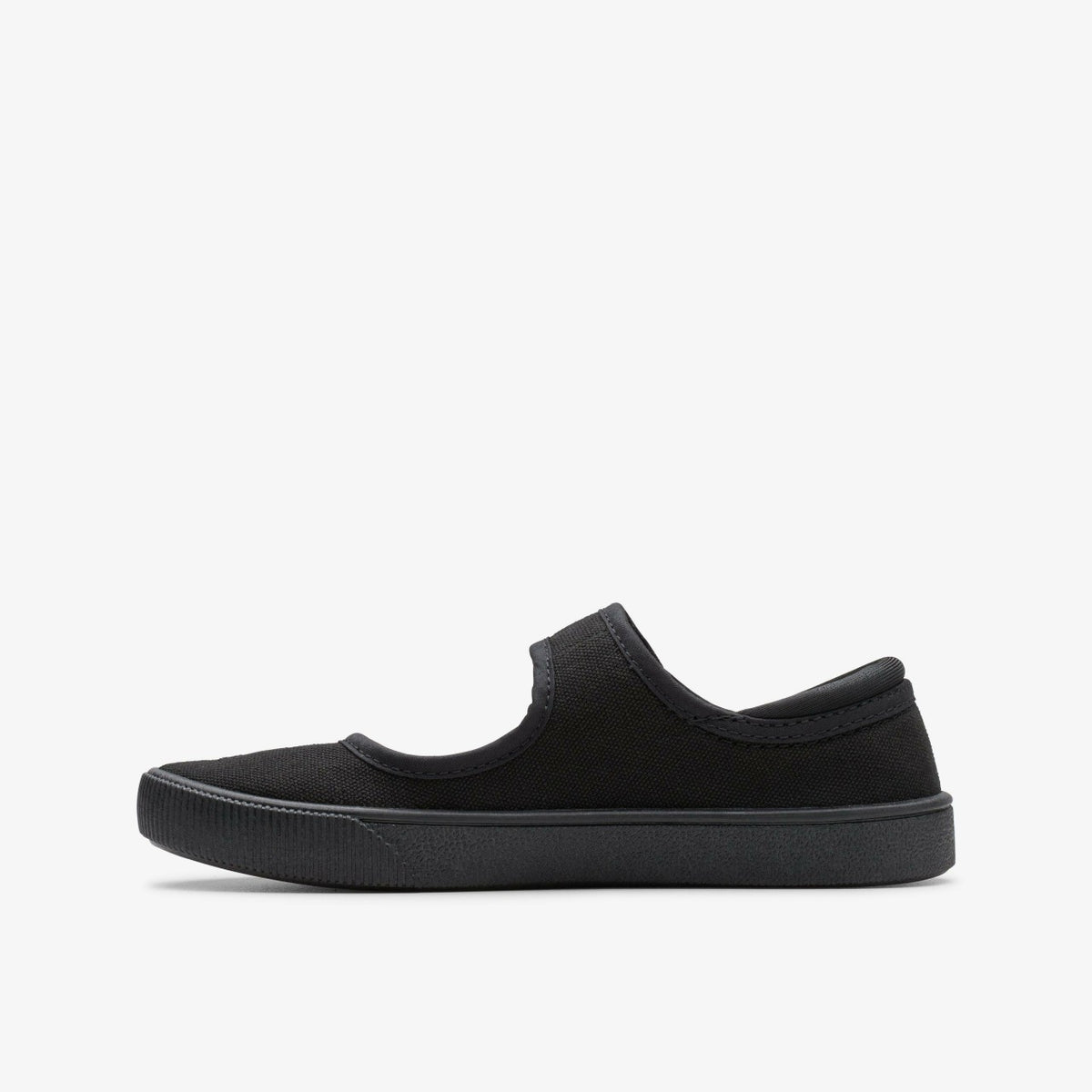 Hopper Go Black Fabric - Clarks Kids