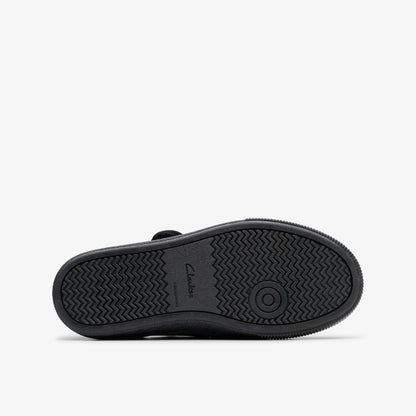 Hopper Go Black Fabric - Clarks Kids