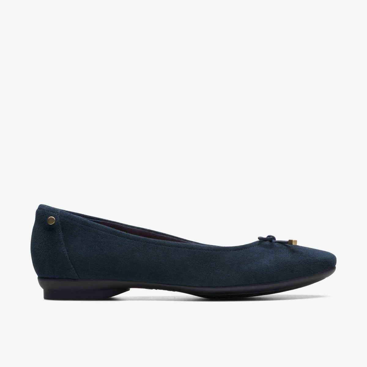 Candra Light Navy Suede - Clarks Women