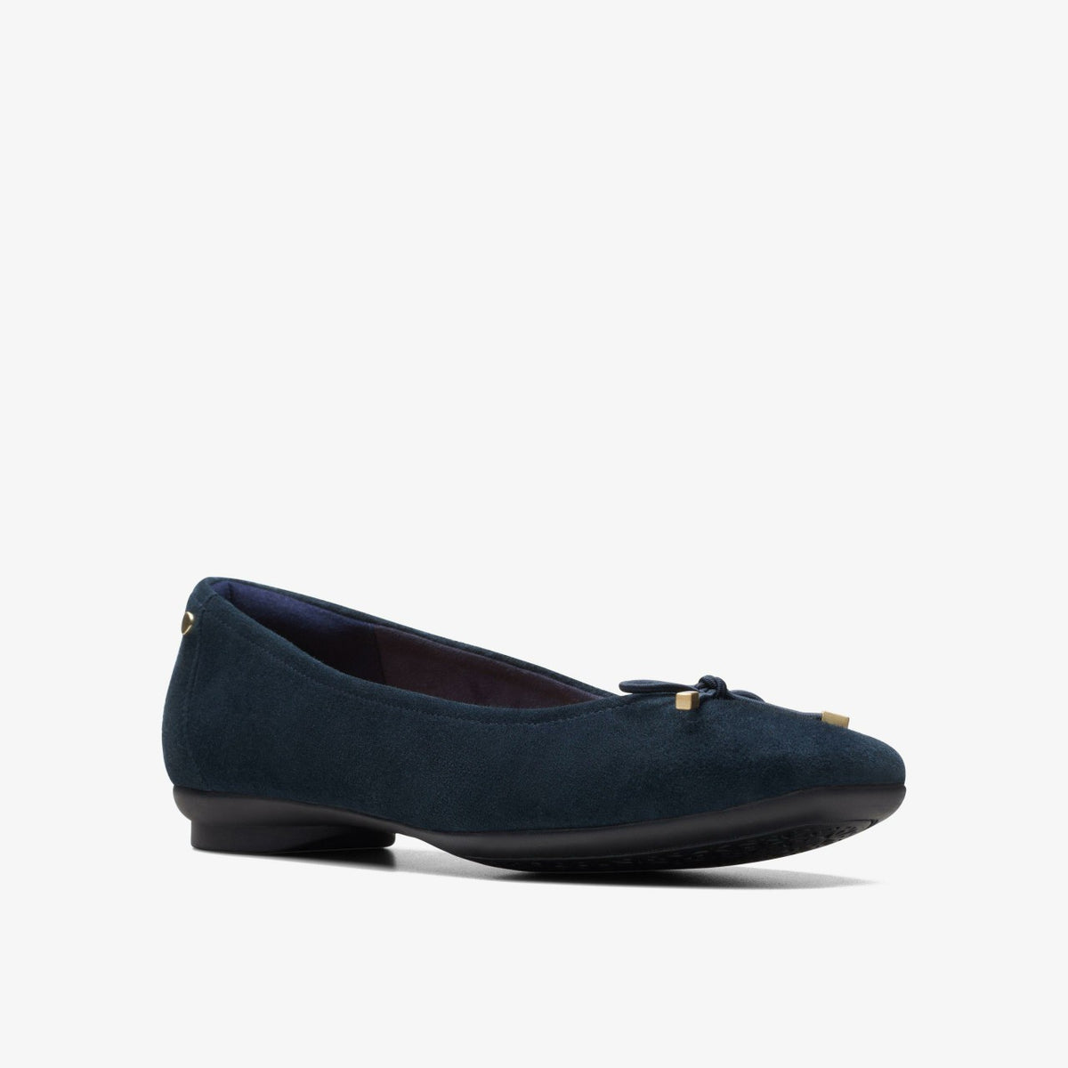 Candra Light Navy Suede - Clarks Women