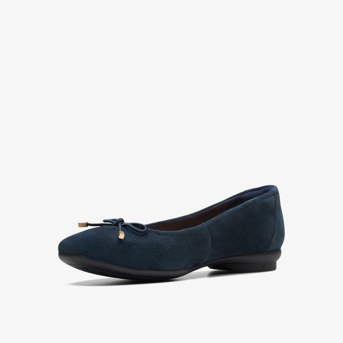 Candra Light Navy Suede - Clarks Women