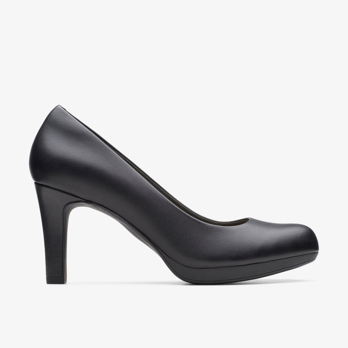 Adriel Viola Black Leather - Clarks Women