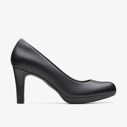 Adriel Viola Black Leather - Clarks Women