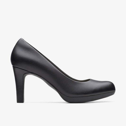 Adriel Viola Black Leather - Clarks Women