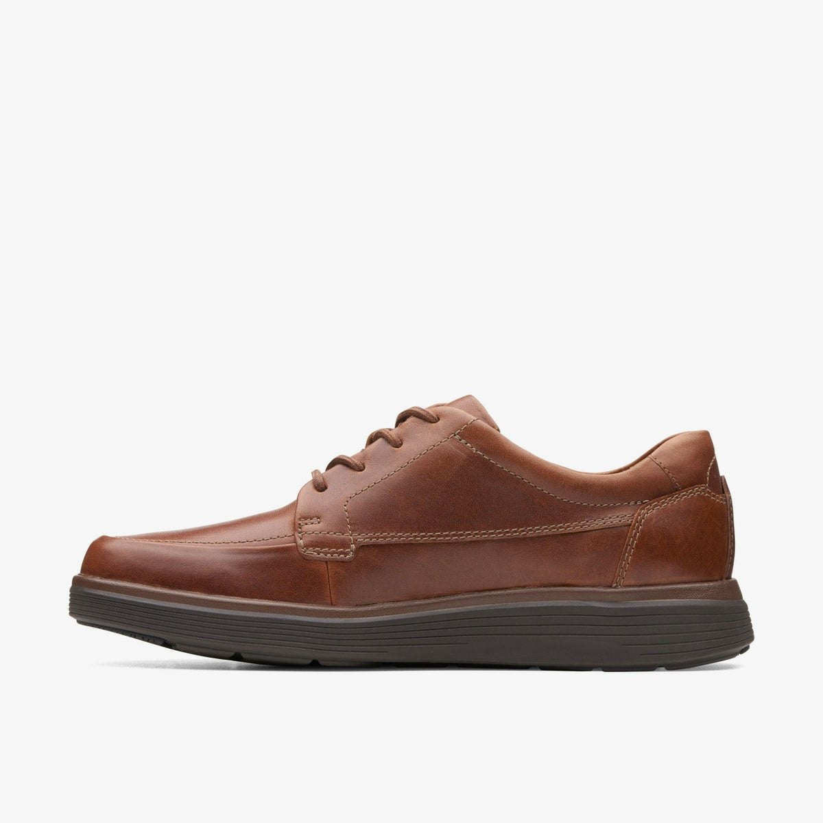 Un Abode Ease Dark Tan Leather - Clarks Men