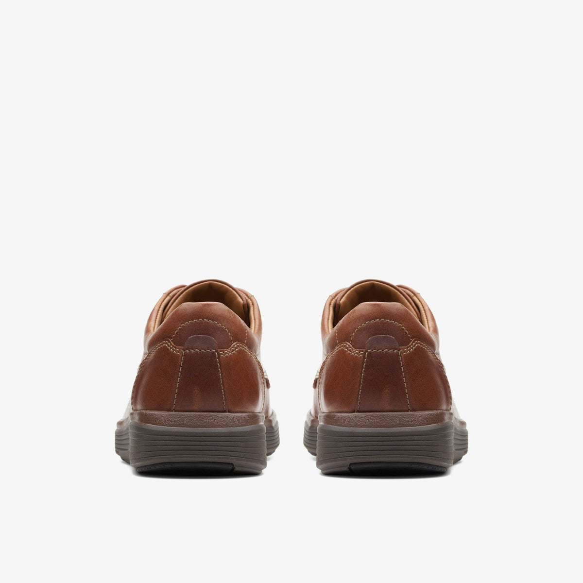 Un Abode Ease Dark Tan Leather - Clarks Men
