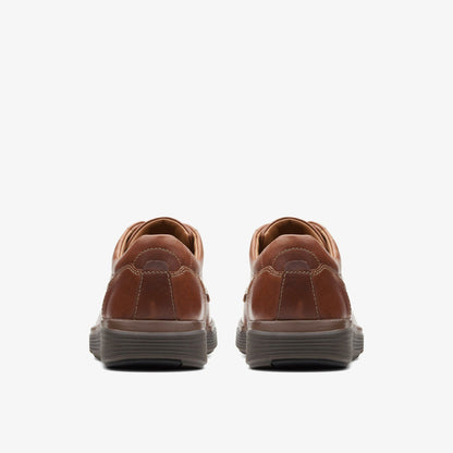 Un Abode Ease Dark Tan Leather - Clarks Men