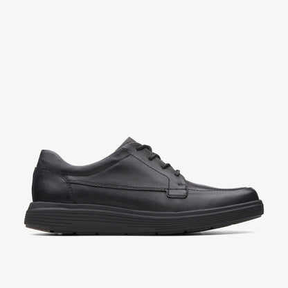 Un Abode Ease Black Leather - Clarks Men