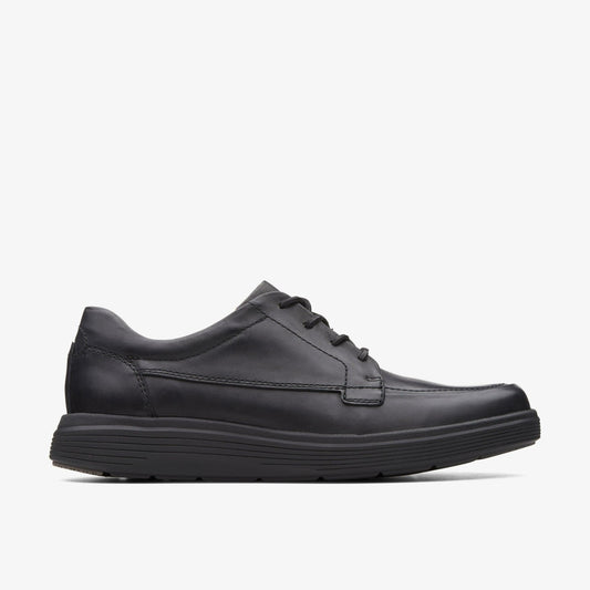 Un Abode Ease Black Leather - Clarks Men