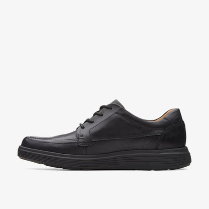 Un Abode Ease Black Leather - Clarks Men