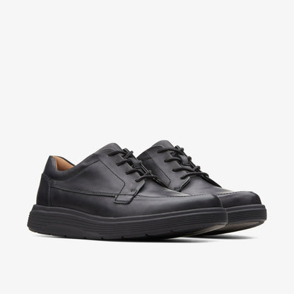 Un Abode Ease Black Leather - Clarks Men