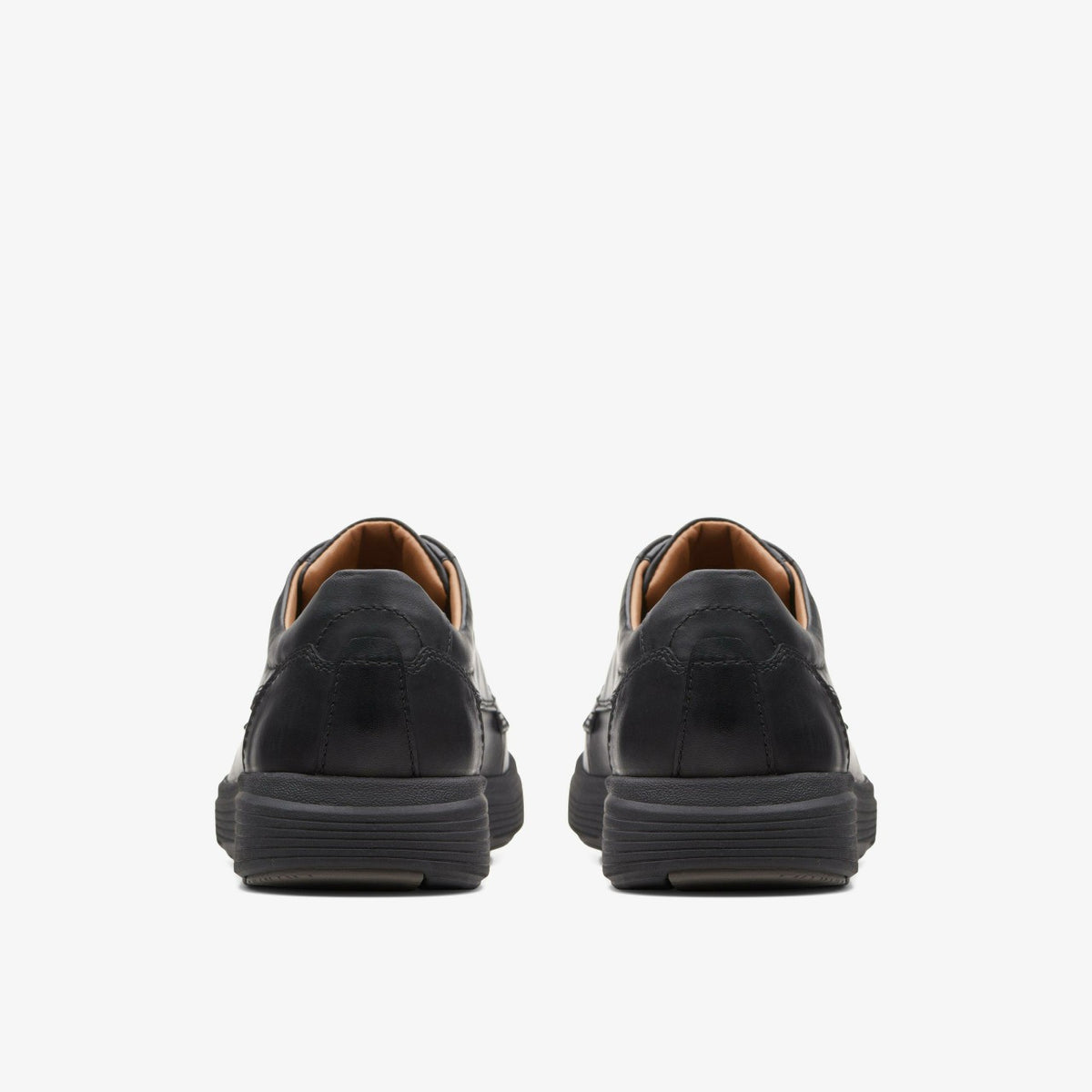 Un Abode Ease Black Leather - Clarks Men