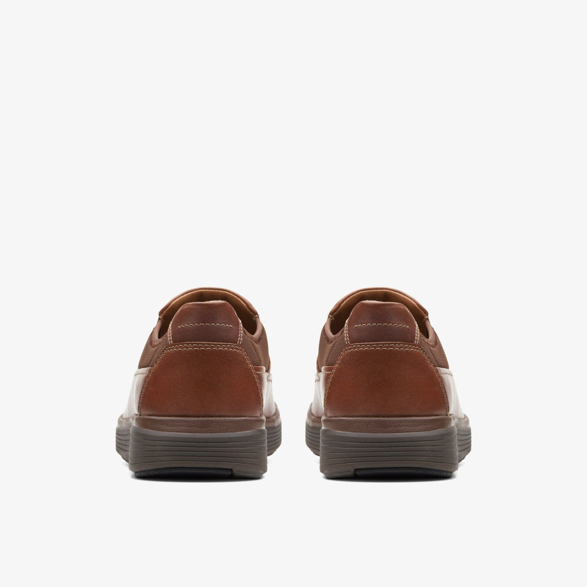 Un Abode Go Loafer Dark Tan Leather - Clarks Men