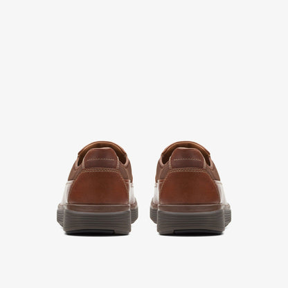 Un Abode Go Loafer Dark Tan Leather - Clarks Men