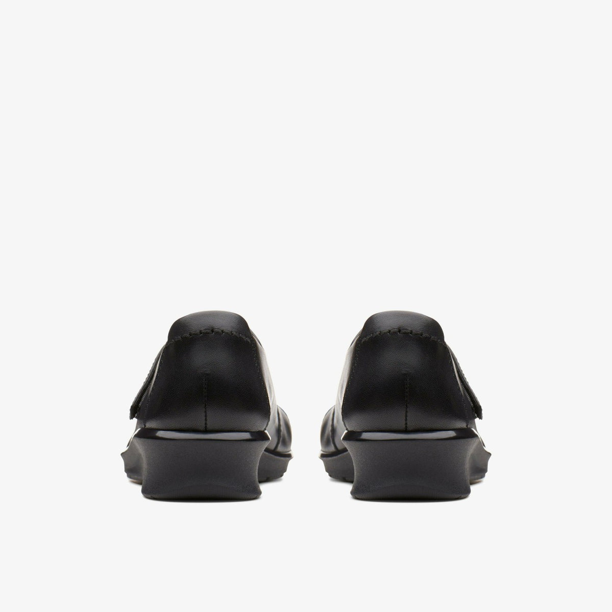 Hope Henley Black Leather - Clarks Women