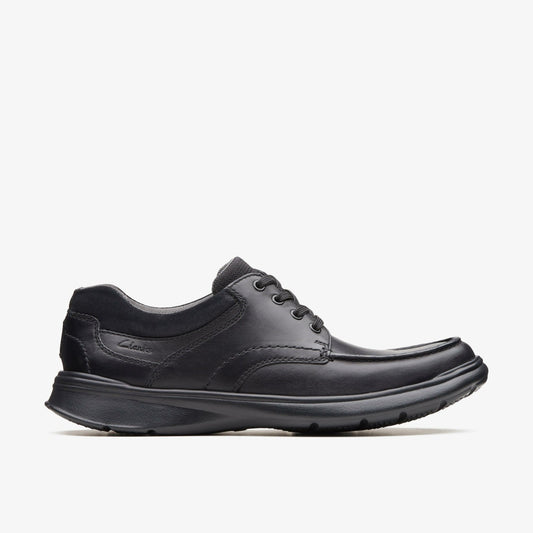 Cotrell Edge Black Smooth Leather - Clarks Men