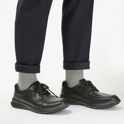 Cotrell Edge Black Smooth Leather - Clarks Men