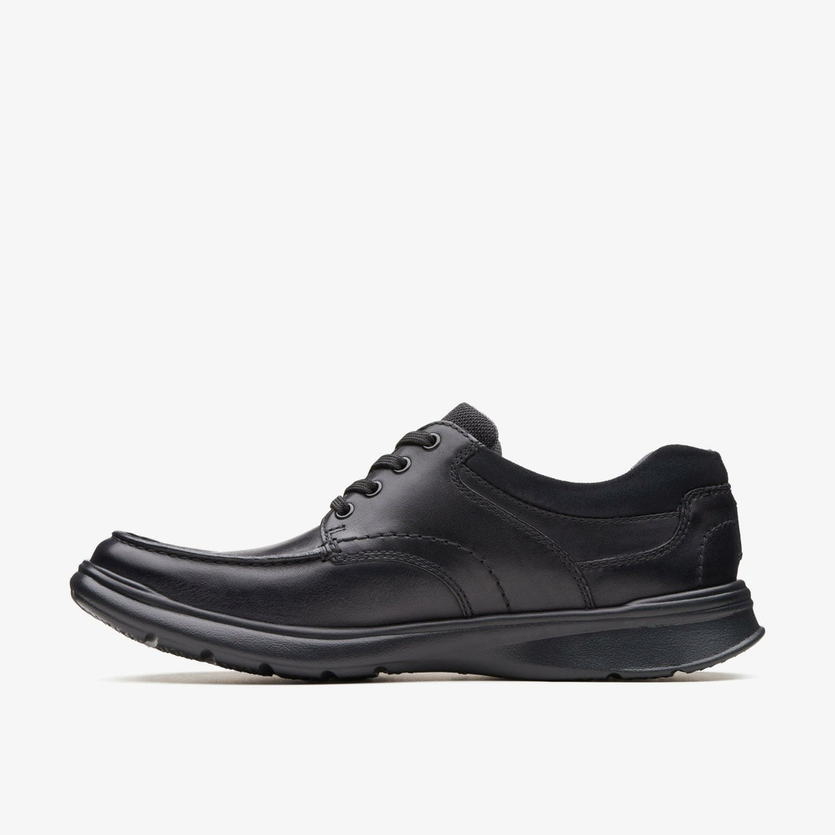 Cotrell Edge Black Smooth Leather - Clarks Men