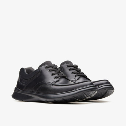 Cotrell Edge Black Smooth Leather - Clarks Men