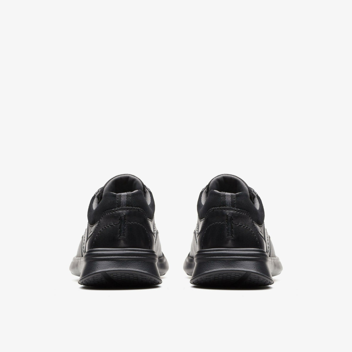 Cotrell Edge Black Smooth Leather - Clarks Men