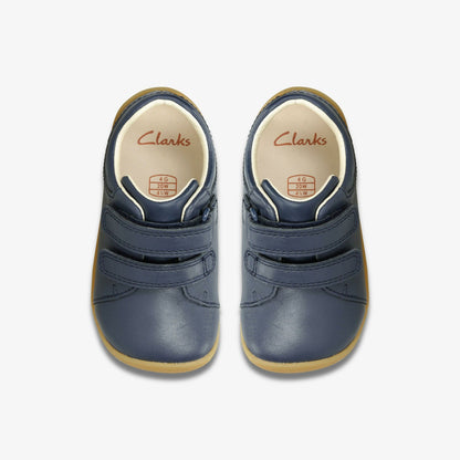 Roamer Craft Toddler Navy Leather - Clarks Kids